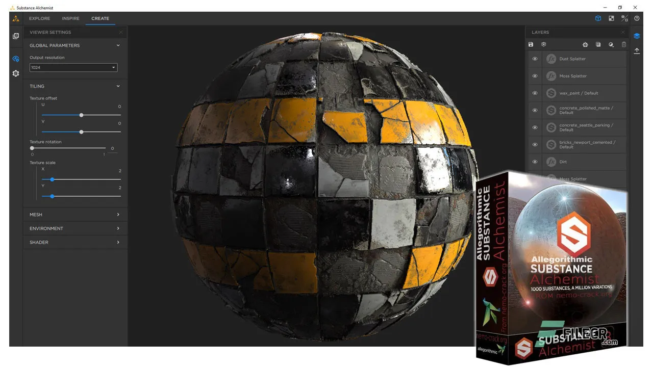 Allegorithmic Substance Alchemist 2020 3 2