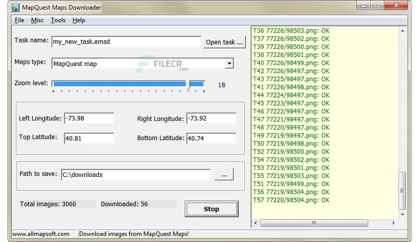 Allmapsoft Mapquest Maps Downloader 5 234