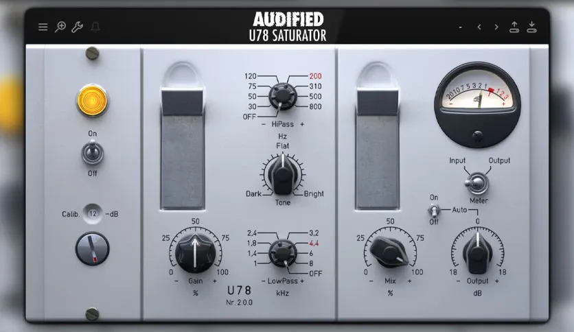 Audified U78 Saturator Download Latest Version