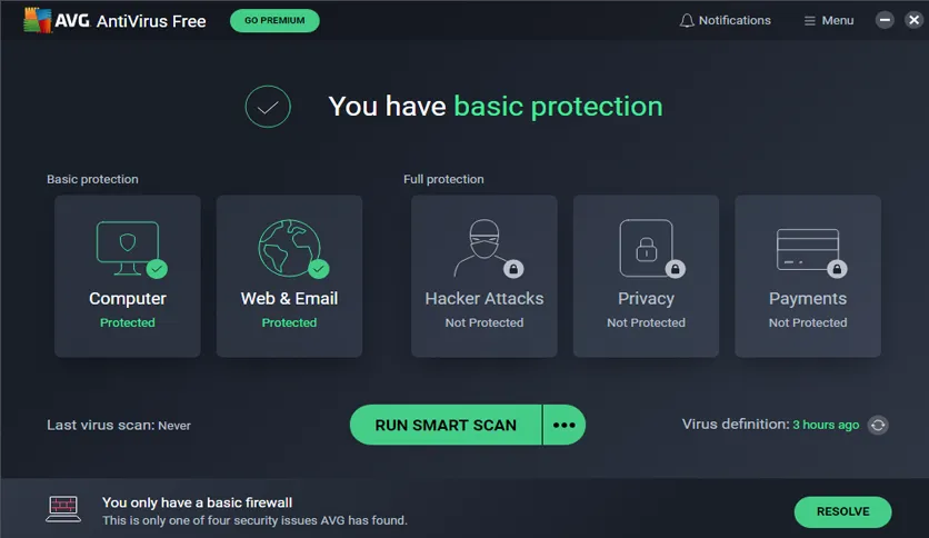 Avg Antivirus Firewall Settings