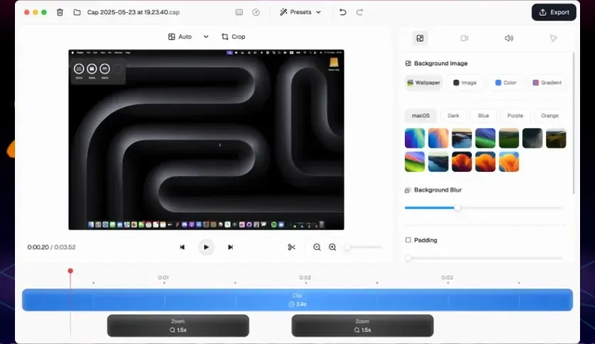 Cap Screen Recorder For Macos Download Latest Version