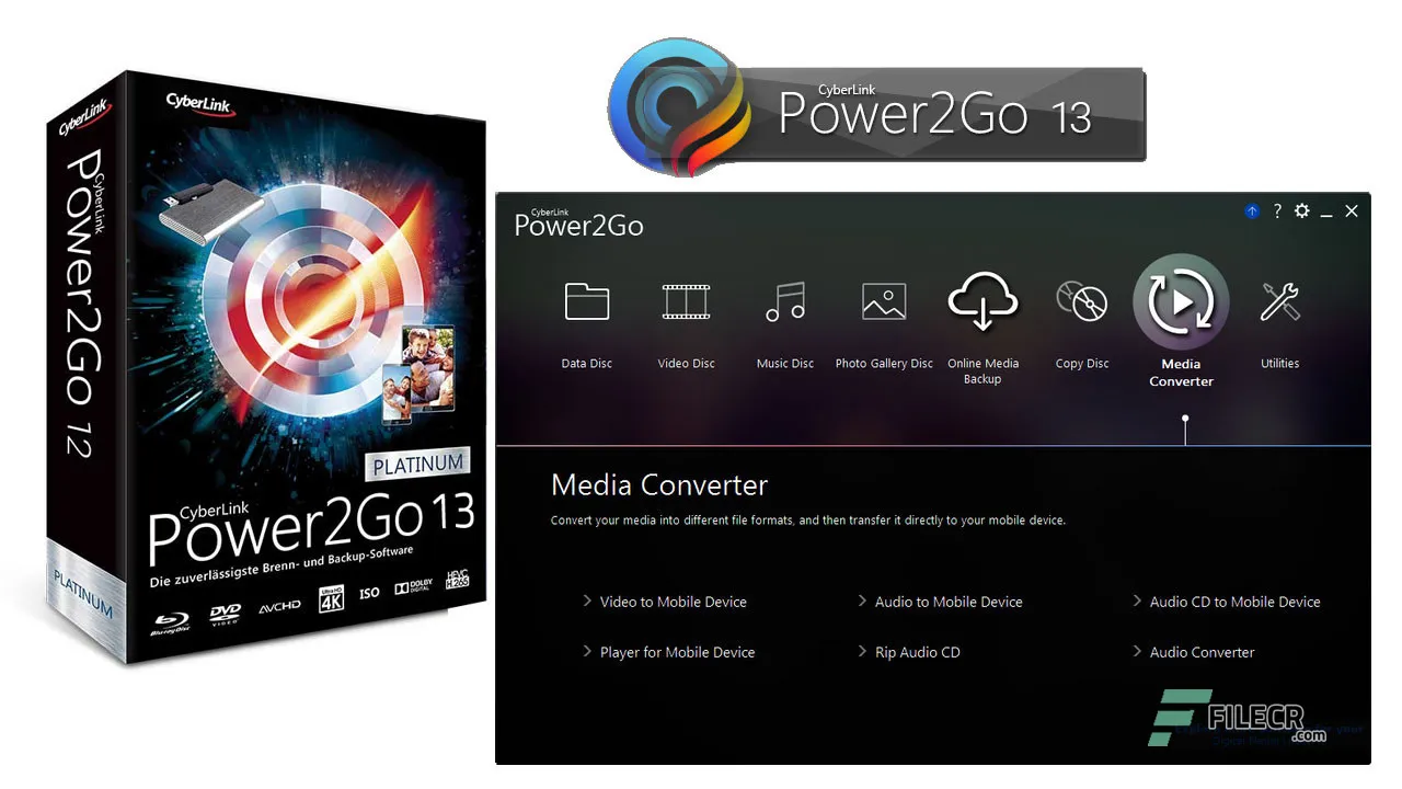 Cyberlink Power2go Platinum 13 0 5970 0