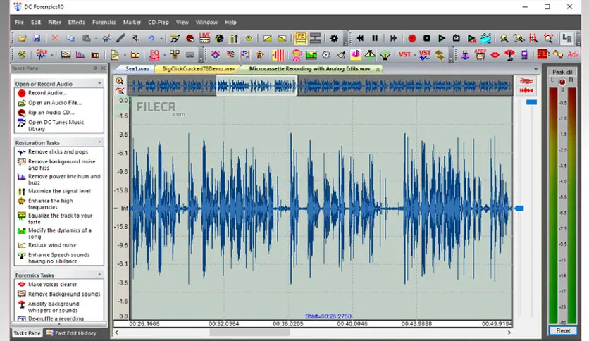 Diamond Cut Forensics Audio Laboratory 11 09