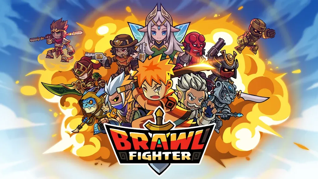 Download Brawl Fighter Super Warriors Mod Apk Game Latest Version