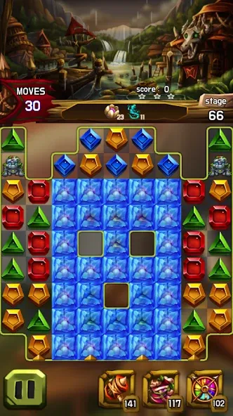 Download Jewel Amazon Match 3 Puzzle Mod Apk Game Latest Version