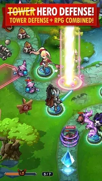 Download Magic Rush Heroes Mod Apk Game Latest Version