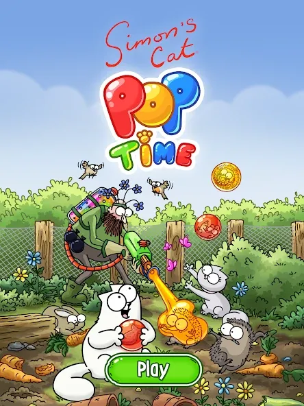 Download Simons Cat Pop Time Mod Apk Game Latest Version