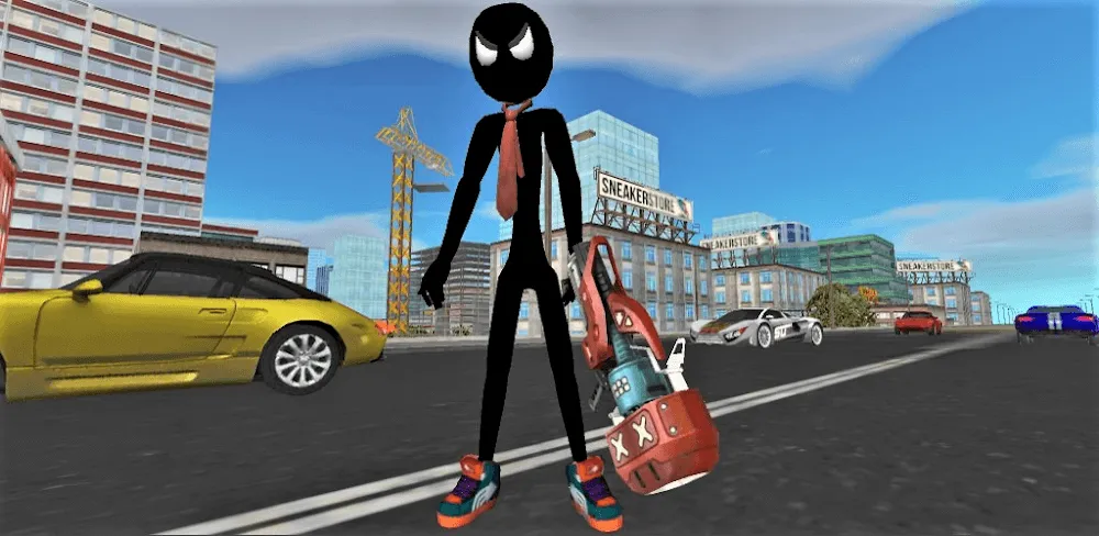 Download Stickman Rope Hero Mod Apk Game Latest Version