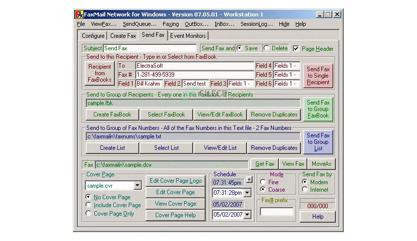 Electrasoft Faxmail Network For Windows 25 10 31