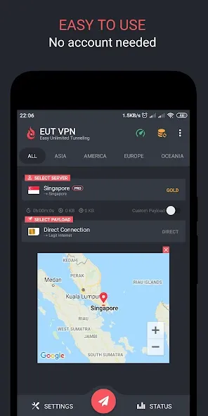 Eut Vpn Easy Unli Tunneling Mod Apk Free Download
