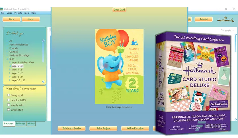 Hallmark Card Studio 2017 Deluxe 18 0 0 14 Terbaru