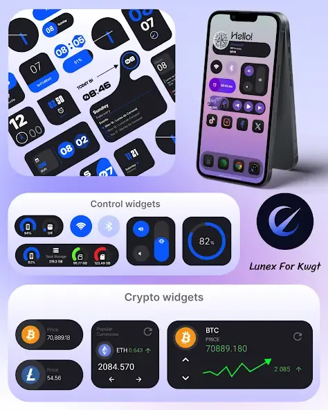 Lunex For Kwgt Mod Apk Free Download