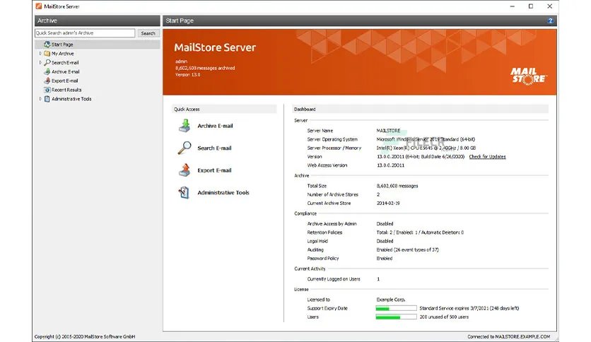 Mailstore Server 26 3 2 24194 Free Download