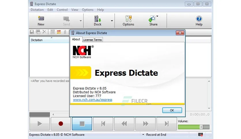 Nch Express Dictate 8 05 Full Version Download