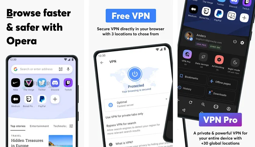 Opera Browser With Ai Vpn 90 1 4752 84524 Apk