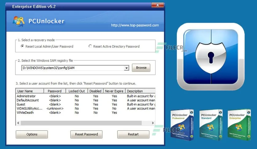 Pcunlocker Enterprise Edition 6 1
