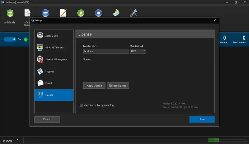 Playoutone Livestream Encoder Download Latest Version