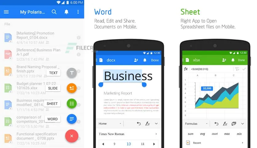 Polaris Office 7 2 2 Build 69 For Android