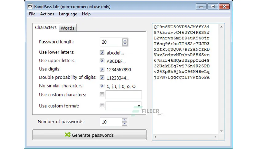 Randpass Pro 2 1 Free Download
