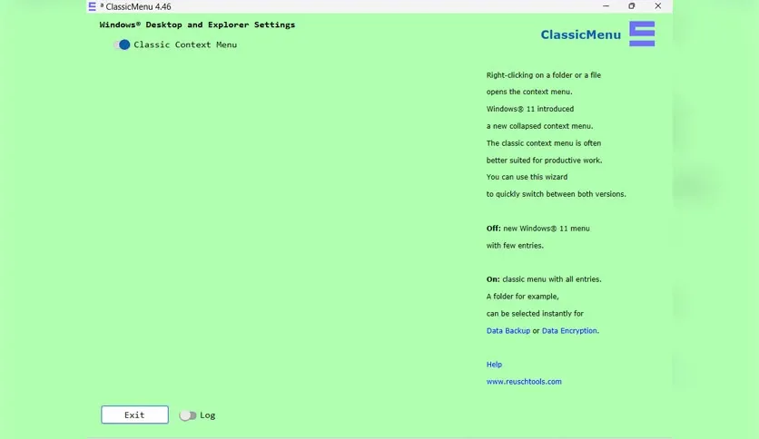 Reuschtools Classicmenu Download Latest Version