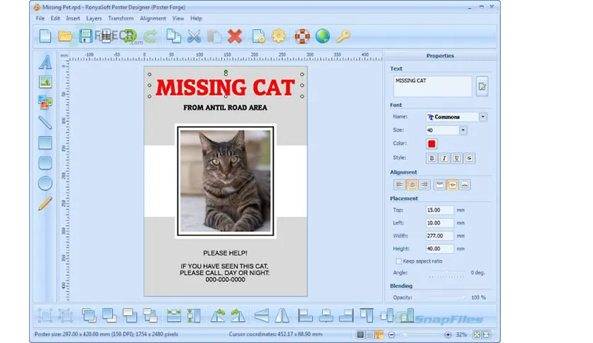 Ronyasoft Poster Designer 2 03 9 Full Version