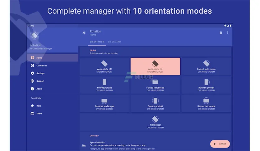 Rotation Orientation Manager 29 3 4 Unlocekd Apk