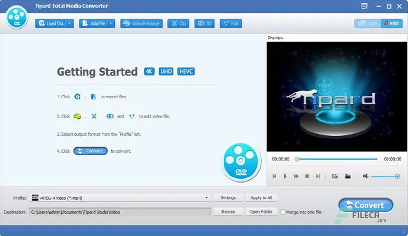 Tipard Total Media Converter 9 2 50 Free Download