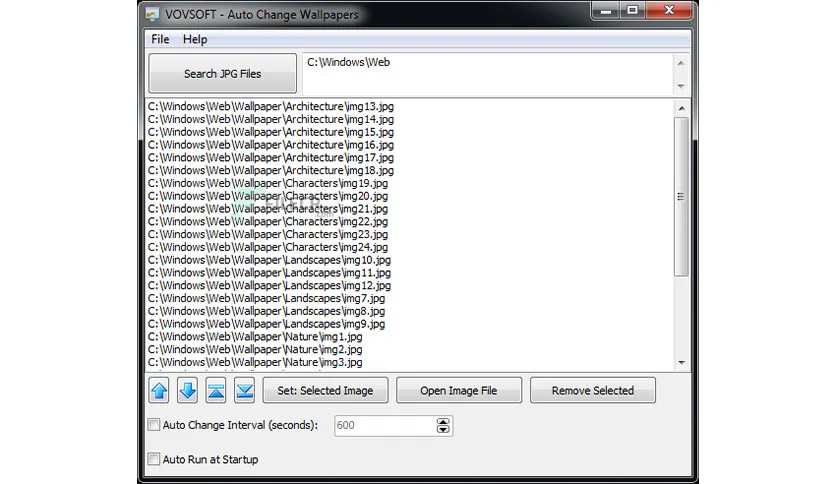 Vovsoft Auto Change Wallpapers 1 4 Free Download